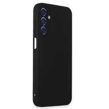 HappyCase  Samsung Galaxy A15 4g Kılıf Yumuşak Silikon Kılıf - Siyah