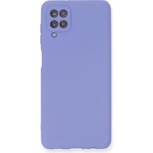 HappyCase  Samsung Galaxy M12 Kılıf Yumuşak Silikon Kılıf - Lila