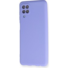 HappyCase  Samsung Galaxy M12 Kılıf Yumuşak Silikon Kılıf - Lila