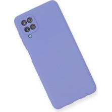 HappyCase  Samsung Galaxy M12 Kılıf Yumuşak Silikon Kılıf - Lila