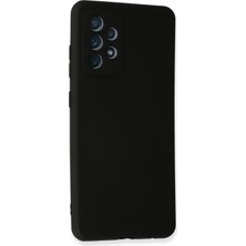 HappyCase  Samsung Galaxy A52 Kılıf Yumuşak Silikon Kılıf - Siyah