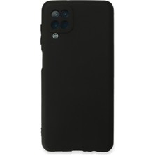 HappyCase  Samsung Galaxy M12 Kılıf Yumuşak Silikon Kılıf - Siyah