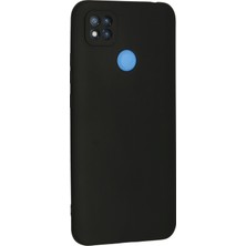 HappyCase  Xiaomi Redmi 9c Kılıf Yumuşak Silikon Kılıf - Siyah