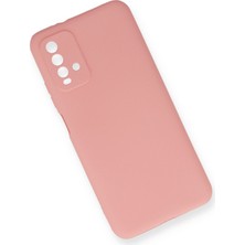 HappyCase  Xiaomi Redmi 9t Kılıf Yumuşak Silikon Kılıf - Pembe