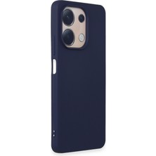 HappyCase  Xiaomi Redmi Note 13 Kılıf Yumuşak Silikon Kılıf - Lacivert