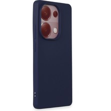 HappyCase  Xiaomi Redmi Note 13 Pro 4g Kılıf Yumuşak Silikon Kılıf - Lacivert