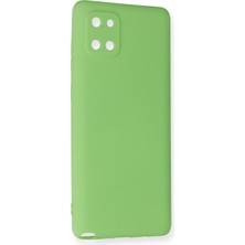 HappyCase  Samsung Galaxy A81 / Note 10 Lite Kılıf Yumuşak Silikon Kılıf - Yeşil