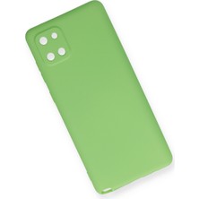 HappyCase  Samsung Galaxy A81 / Note 10 Lite Kılıf Yumuşak Silikon Kılıf - Yeşil