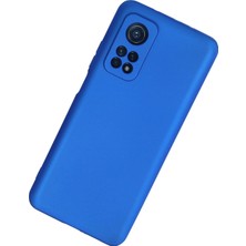 HappyCase  Xiaomi Mi 10T Kılıf Yumuşak Silikon Kılıf - Mavi