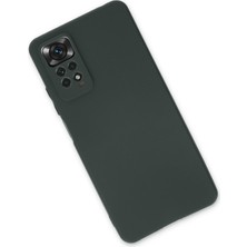 HappyCase  Xiaomi Redmi Note 11 Pro Kılıf Yumuşak Silikon Kılıf - Koyu Yeşil