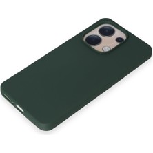 HappyCase  Xiaomi Redmi Note 13 Kılıf Yumuşak Silikon Kılıf - Koyu Yeşil