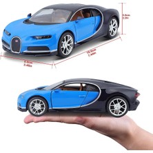 Maisto 1/24 Bugatti Chiron - Mavi