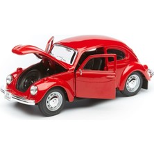 Maisto 1/24 Volkswagen Beetle Kırmızı