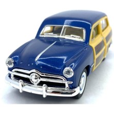 Kinsmart 1949 Ford Woody Wagon Çek Bırak 5inch. Lisanslı Model Araba, Oyuncak Araba 1:40