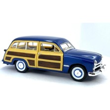 Kinsmart 1949 Ford Woody Wagon Çek Bırak 5inch. Lisanslı Model Araba, Oyuncak Araba 1:40