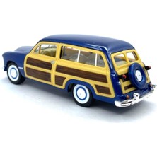 Kinsmart 1949 Ford Woody Wagon Çek Bırak 5inch. Lisanslı Model Araba, Oyuncak Araba 1:40