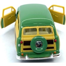 Kinsmart 1949 Ford Woody Wagon Çek Bırak 5inch. Lisanslı Model Araba, Oyuncak Araba 1:40