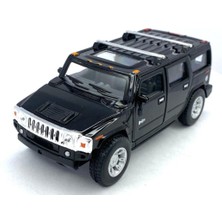 Kinsmart 2008 Hummer H2 Suv - Çek Bırak 5inch. Lisanslı Model Araba, Oyuncak Araba 1:40