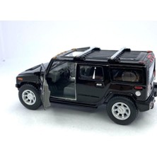 Kinsmart 2008 Hummer H2 Suv - Çek Bırak 5inch. Lisanslı Model Araba, Oyuncak Araba 1:40