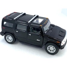 Kinsmart 2008 Hummer H2 Suv - Çek Bırak 5inch. Lisanslı Model Araba, Oyuncak Araba 1:40