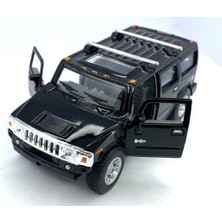 Kinsmart 2008 Hummer H2 Suv - Çek Bırak 5inch. Lisanslı Model Araba, Oyuncak Araba 1:40