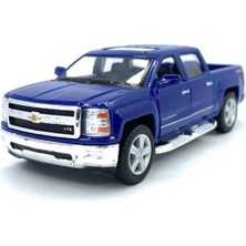 Kinsmart 2014 Chevrolet Silverado Çek Bırak 5inch Lisanslı Model Araba Oyuncak Araba 1:46