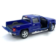 Kinsmart 2014 Chevrolet Silverado Çek Bırak 5inch Lisanslı Model Araba Oyuncak Araba 1:46