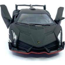 Kinsmart Lamborghini (Mat Renkli) Çek Bırak 5inch. Lisanslı Model Araç, Oyuncak Araba