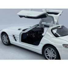 Kinsmart Mercedes - Benz Sls Amg - Çek Bırak 5inch. Lisanslı Model Araba, Oyuncak Araba 1:36