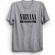 The Fame Nirvana, Nevermind, Black Design, Rock Metal Müzik Grubu Tişörtü