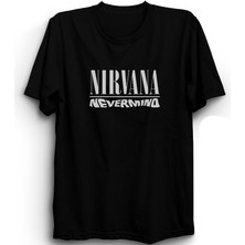 The Fame Nirvana, Nevermind, Black Design, Rock Metal Müzik Grubu Tişörtü