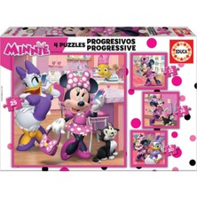 Educa Minnie Happy Helpers 12-16-20-25 Parça Puzzl /