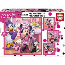 Educa Minnie Happy Helpers 12-16-20-25 Parça Puzzl /