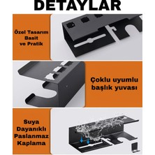 3Art Metal Dyson Airwrap Multistyler Stand - Saç Şekillendirici Organizer - Banyo Askısı