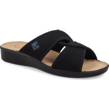 Fly Flot Kadın Terlik 83 G93 Fe Fly Flot Cloth Woman Slıpper Black