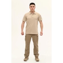 Single Sword Tactical Kısa Kollu Polo Yaka T-Shirt