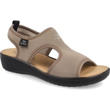 Fly Flot Kadın Sandalet 55 E71 Lb  Fly Flot Cloth Woman Sandal Taupe