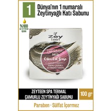 Olivos %100 Doğal Zeyteen Çamur Ve Zeytinyağı Zeytinyağlı Katı Sabun El Sabunu Nem Dengeleyici 100 gr