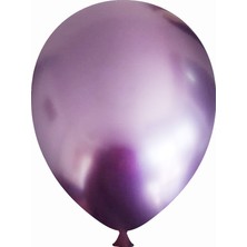 Kruvazör 5" Krom Balon 50LI -Mor-