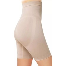 Julude Ten Elite Life Kadın Bir Beden Incelten Bel ve Basen Toparlayıcı Silikon Doku Push Up Seamless Korse P-00006171