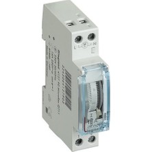 Legrand 412790 Dikey Analog Kadranlı Günlük Zaman Saati 100 Saat