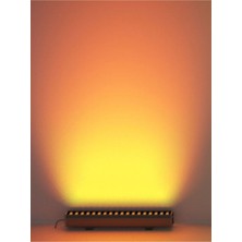 Rika Lighting 6W-20CM LED Wallwasher - Duvar Boyama Amber