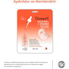 Derminix  3'lü -C Vitamin Kağıt Maske Seti