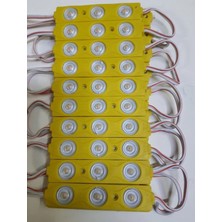 Garra 10 Adet 1.5 Watt Amber Modül LED 2835 Mercekli