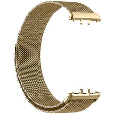 Samsung Galaxy Fit 3 Metal Kordon Paslanmaz Çelik Örgü (Krd-01)