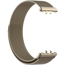 Samsung Galaxy Fit 3 Metal Kordon Paslanmaz Çelik Örgü (Krd-01)