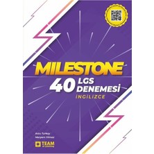 Team Elt Publishing 8. Sınıf LGS Milestone 40 İngilizce Denemesi