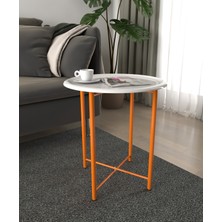 Hundemir Minimal Modern Katlanır ,tepsili Metal  Sehpa