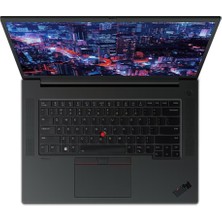 Lenovo Mws Thinkpad P1 Gen 6 I7-13800H 16GB 1tb SSD 8gb Rtx 4060 16" Wqxga Windows 11 Pro Taşınabilir Iş Istasyonu 21FV000GTX 002