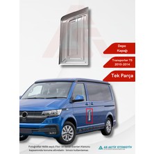 Aktif Oto Krom Volkswagen Transporter T5 Van Depo Kapağı 2010-2014 Krom Paslanmaz Çelik